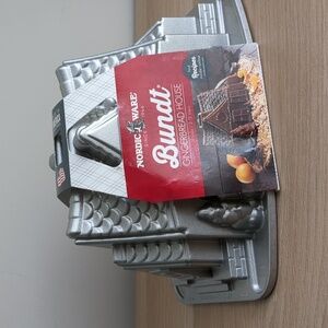 Nordic Ware Gingerbread House Bundt Pan